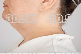 Female neck photo texture 0007